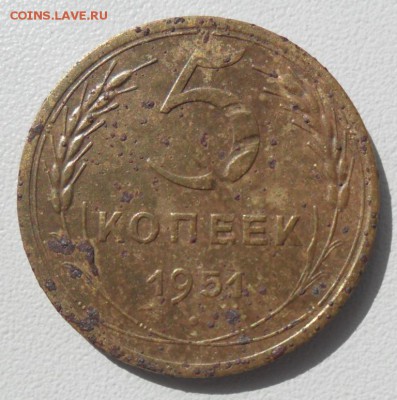 5 копеек 1951 года СССР - SAM_6051.JPG