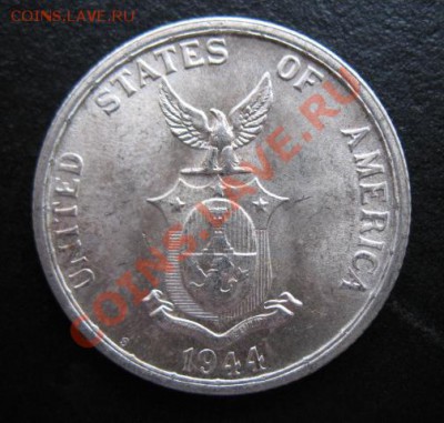 Филиппины (США), 1944 г, 50 с, до 23.11 в 21-30 мск - фил 50 а