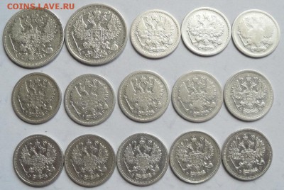 серебр. монетки (15 шт.) 1870-1913 гг. - SAM_6163 - копия.JPG