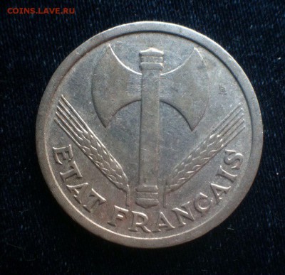 2 франка Франции 1943,до 16.06.16 - vU_teBf7znA