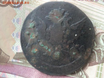 5 коп. 1765 ем перечекан с 10 коп.  ок. 20.06  23-00 мск - DSC01639[1].JPG