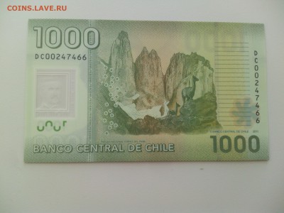 Чили 1000 песо 2011, Полимер, Пресс до 21.06. - IMG_20160614_141712