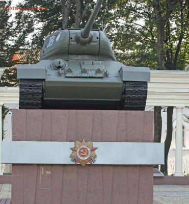 Светлогорске - 00 Советск-2013-07 Памятники Танк 006