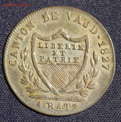 ШВЕЙЦАРИЯ кантон ВАЙД 1 батцен1827г.  UNC до 22.06 в 22-00 - IMG_2109.JPG