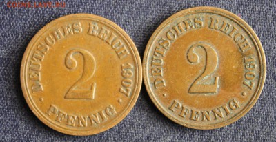 С 1 руб. КАЙЗЕРРЕЙХ 2 пфеннига 1907г."J" и "А" до 22.6 в 22 - IMG_2080.JPG
