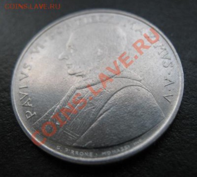 Ватикан, 1967 г, 100 л, до 23.11 в 21-30 мск - ват 1967 100