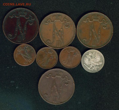 1-25 пенни Финляндия 1911-1916г (8штук) до 18.06.16г 22.30 - Image3