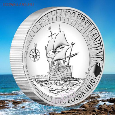НОВИНКА!!! $1 АВСТРАЛИЯ DIRK HARTOG AUSTRALIAN LANDING 1616 - 41939991