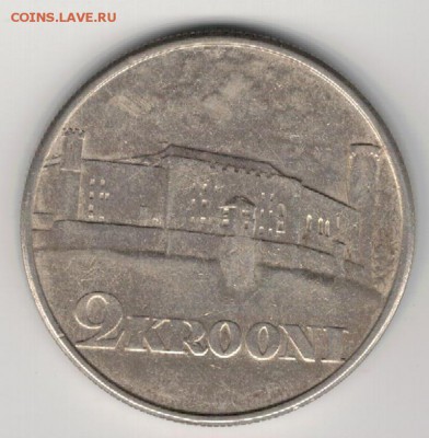 Ag ЭСТОНИЯ 2 КРОНЫ 1930 ТООМПЕА 23.06.16 В 22.00МСК (В707) - 5-эс1