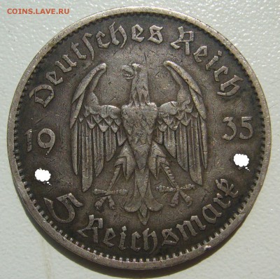 5 марок 1935 Кирха до 21.06-22.00.00 СТАРТ 200 р. - P1340838.JPG