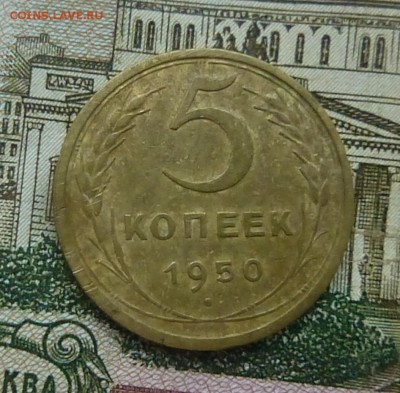5 копеек 1950 года  24.06.16 г. до 22-00 - P1160971.JPG
