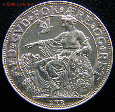 Дания_памятные 2 кроны 1903. Серебро; до 18.06_22.20мск - 12372