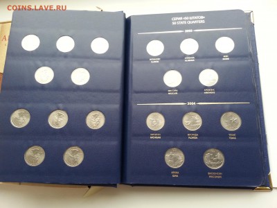 Квотеры Штаты и тер-рии США Unc в альбоме до 22.06 22.00 МСК - 20160606_162732