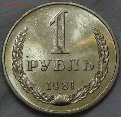 1 рубль 1981 UNC мешковой! До 23.06.2016 (чт. 22-30) - DSC09278.JPG