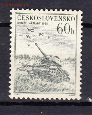 Чехословакия 1955 танк - 52