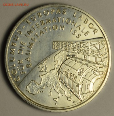 10 евро 2004 Ag Columbus евр косм лаборатория с 1р до 30.06 - DSC_0007.JPG