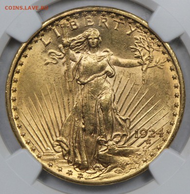 20$ долларов 1924г. ЗОЛОТО - $_57.JPG
