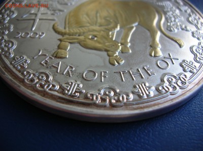 1000 франков Руанды 2009 год "Бык " Лунный календарь - DSCN1404.JPG