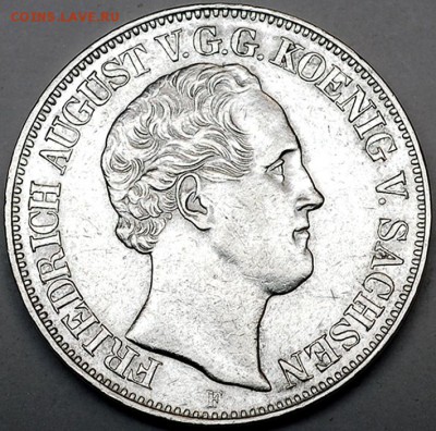 Германия. Саксония_серебряный талер 1848; до 20.06_22.06мск - 10832