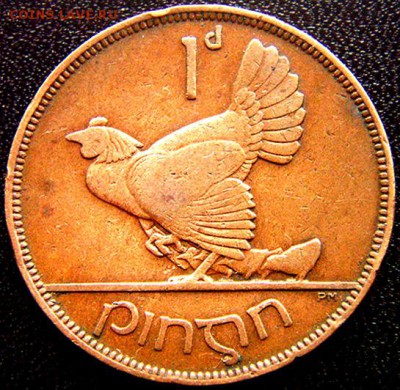 Ирландский пенни 1928; до 20.06_22.08мск - 9959