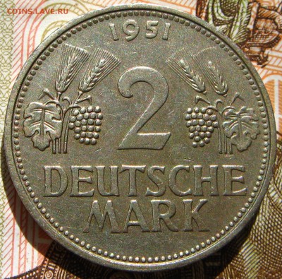 2 марки 1951 D - Аверс1
