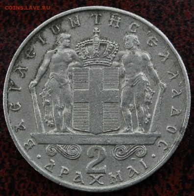 2 драхмы Греция 1966 - Старт 30Р - до 27.06 - 013