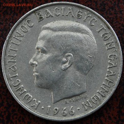 2 драхмы Греция 1966 - Старт 30Р - до 27.06 - 014