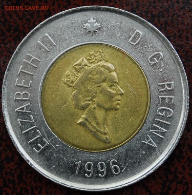2 доллара Канада 1996 - Старт 30Р - до 27.06 - 040