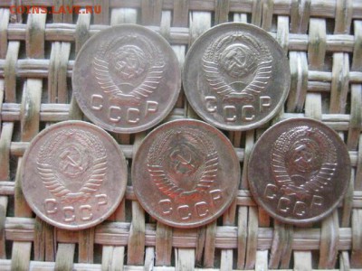 Копейки, 5шт. 1948-1957г.+бонус. До 27.06.2016г. - 27.06 087.JPG
