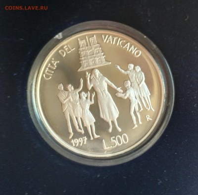 Ватикан 500 лир 1997 Proof (26.06) - IMG_20160619_204437_HDR