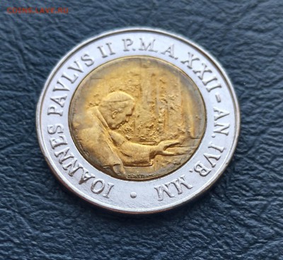 Ватикан 500 лир 2000 UNC (26.06) БИМ - IMG_20160619_205055_HDR