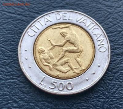 Ватикан 500 лир 1995 UNC (26.06) БИМ - IMG_20160619_205216_HDR