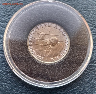 Ватикан 100 лир 2000 UNC (26.06) - IMG_20160619_210157_HDR