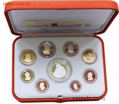 BU; роллы(2€ Х25);наборы; 5 EUR███ - Vatican-2016