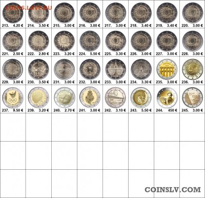 BU; роллы(2€ Х25);наборы; 5 EUR███ - _COINSLV.COM