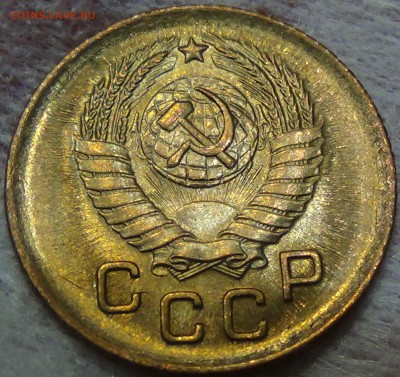 1 копейка 1957 UNC яркая №1  до 23.06.16 (чт. 22-30) - DSC09511.JPG