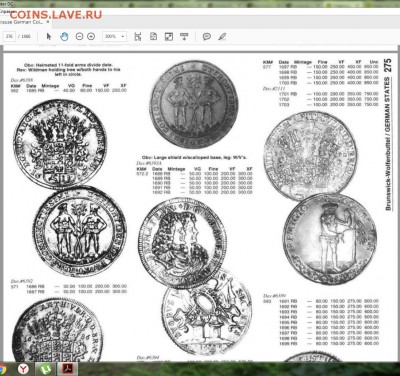 6 талера 1692 - Безымянный