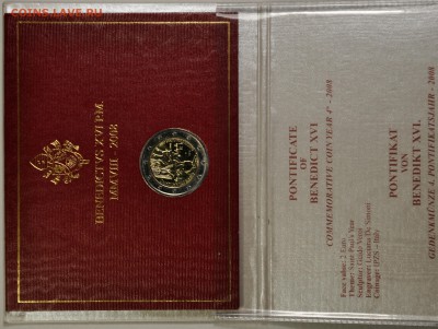 Ватикан 2 евро 2008 Апостол Павел до 27.06.16  22:00 - 2.JPG