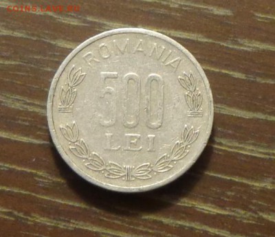РУМЫНИЯ - 500 лей 1999 толстая до 28.06, 22.00 - Румыния 500 лей 1999