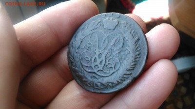 2 КОПЕЙКИ ПЕРЕЧЕКАН ИЗ ОБЛАЧНОЙ КОПЕЙКИ. - DSC_9534