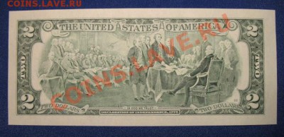США, 2 доллара, 2003 г, до 23.11 в 21-30 мск - сша 2 бона а