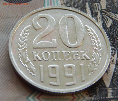 20 копеек 1991 Без буквы монетного двора - DSCN2063.JPG