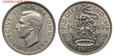 Шиллинги Георг V, Георг VI - 47203360bc49602864e34a01c81aa599