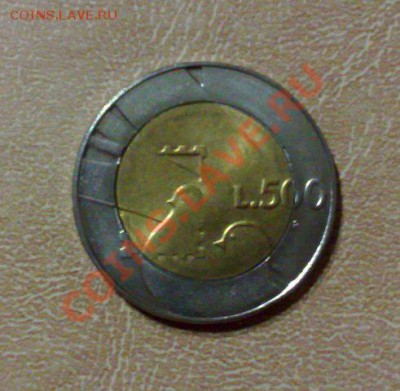 Сан-Марино 500лир 1990 Голуби (биметалл) 24.11 21.00 - Сан-Марино 500лир 1990-1