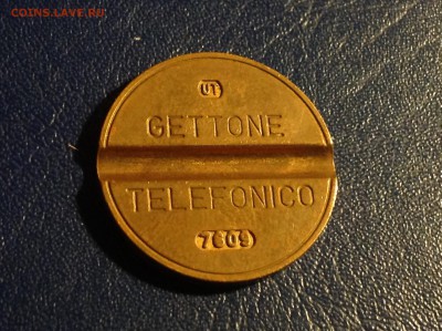 Телефонный жетон. Gettono Telefonico - image