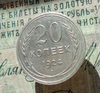 20 копеек 1924 года Кладовая красавица. До 27.06.16. - DSC06164.JPG