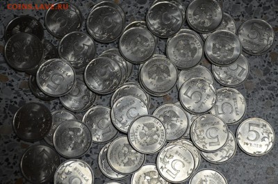 ------5 рублей 2010 СПМД (100 шт) до 27.06.16 в 22.00 по МСК - 888 004