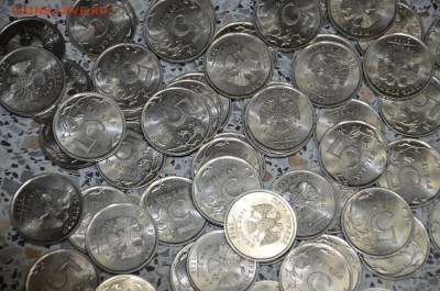 ------5 рублей 2010 СПМД (100 шт) до 27.06.16 в 22.00 по МСК - 888 005
