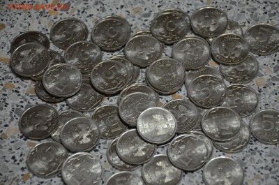 ------5 рублей 2010 СПМД (100 шт) до 27.06.16 в 22.00 по МСК - 888 006