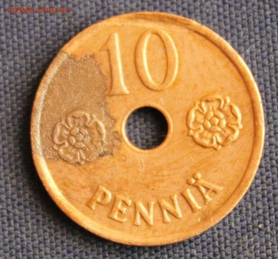 С 1 руб. ФИНЛЯНДИЯ 10 пенни 1941г.С ДЫРОЧКОЙ до 30.06 в 22-0 - IMG_2212.JPG